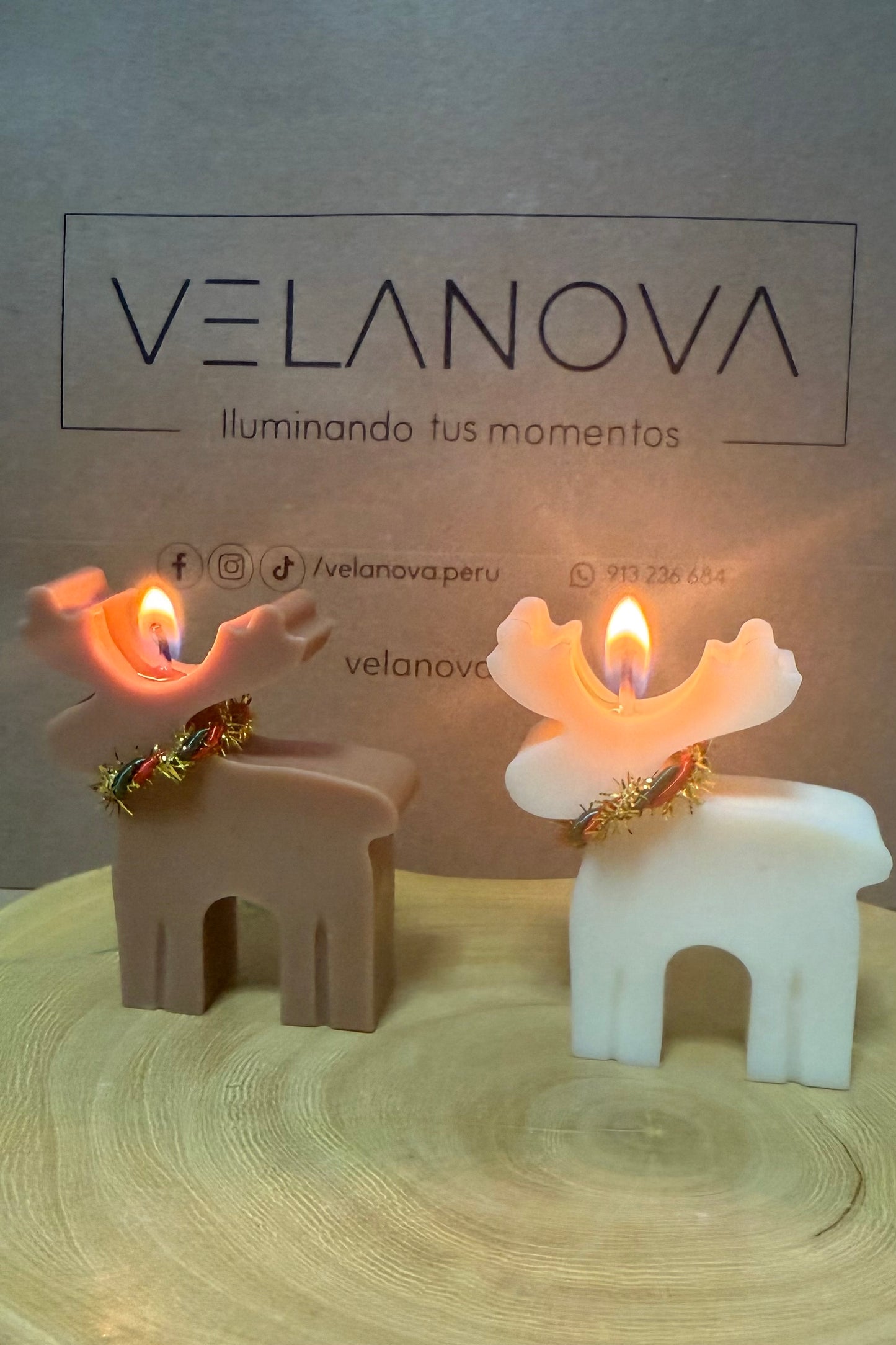 Vela Reno Pequeño x6cm - 35gr