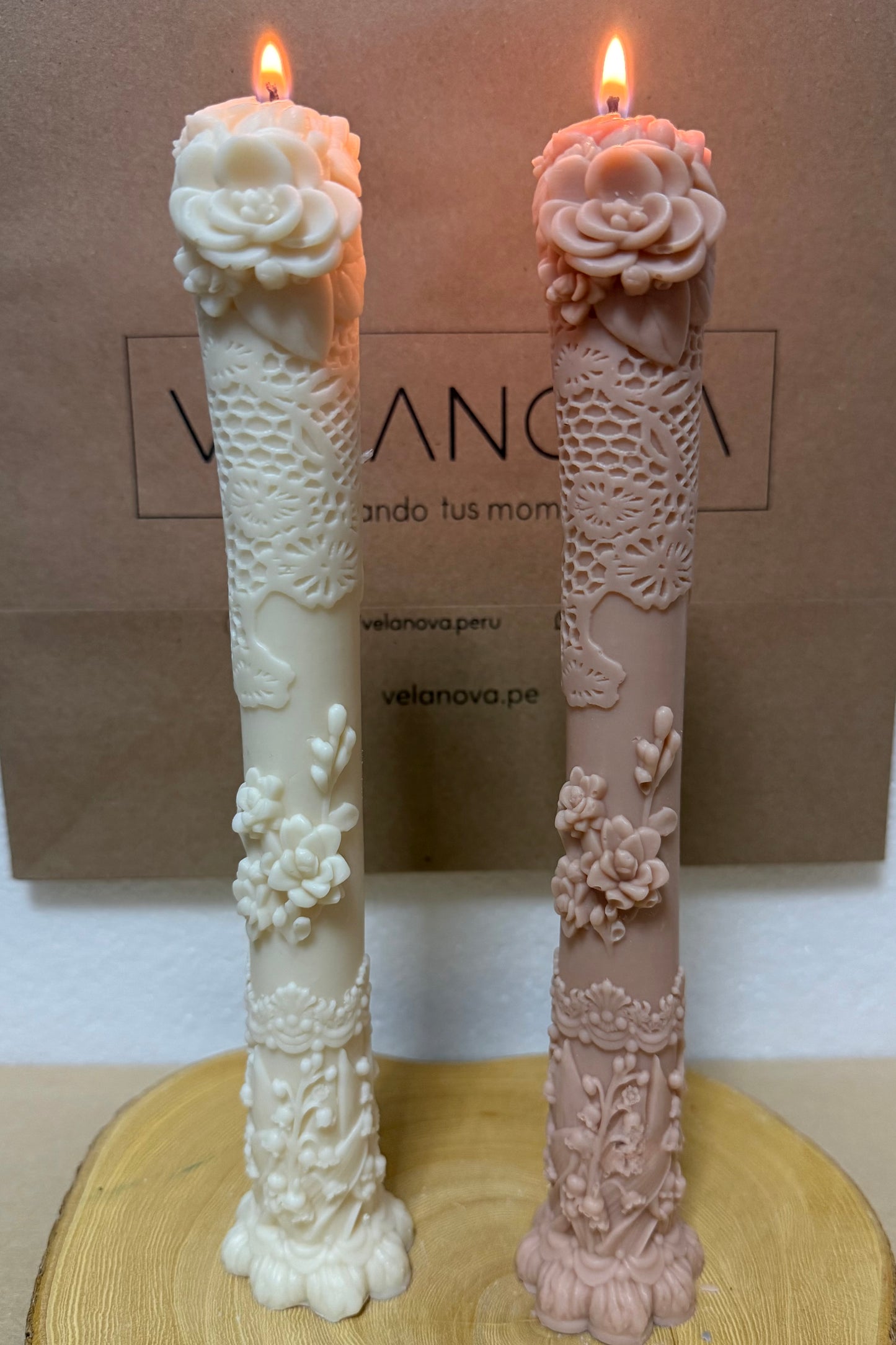 Vela Rosas del Palacio x23.5 - 140gr