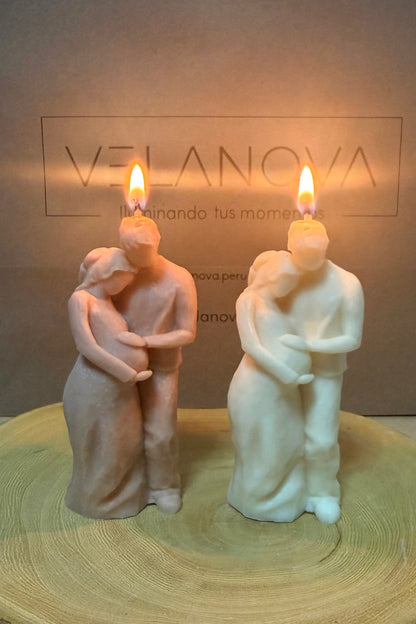 Vela Familia en Camino x10cm - 65gr