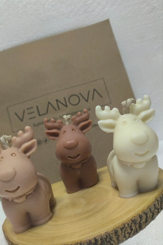 Vela Reno Rudolf x9cm - 145gr