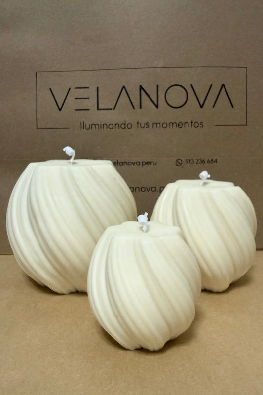 Pack Velas Geométricas x3