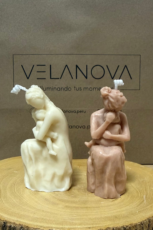 Vela Abrazo Eterno x9.5cm - 65gr