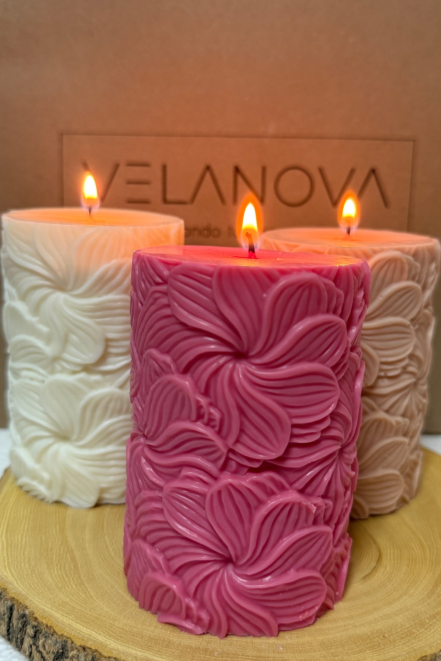 Vela Aura Floral x10cm - 270gr