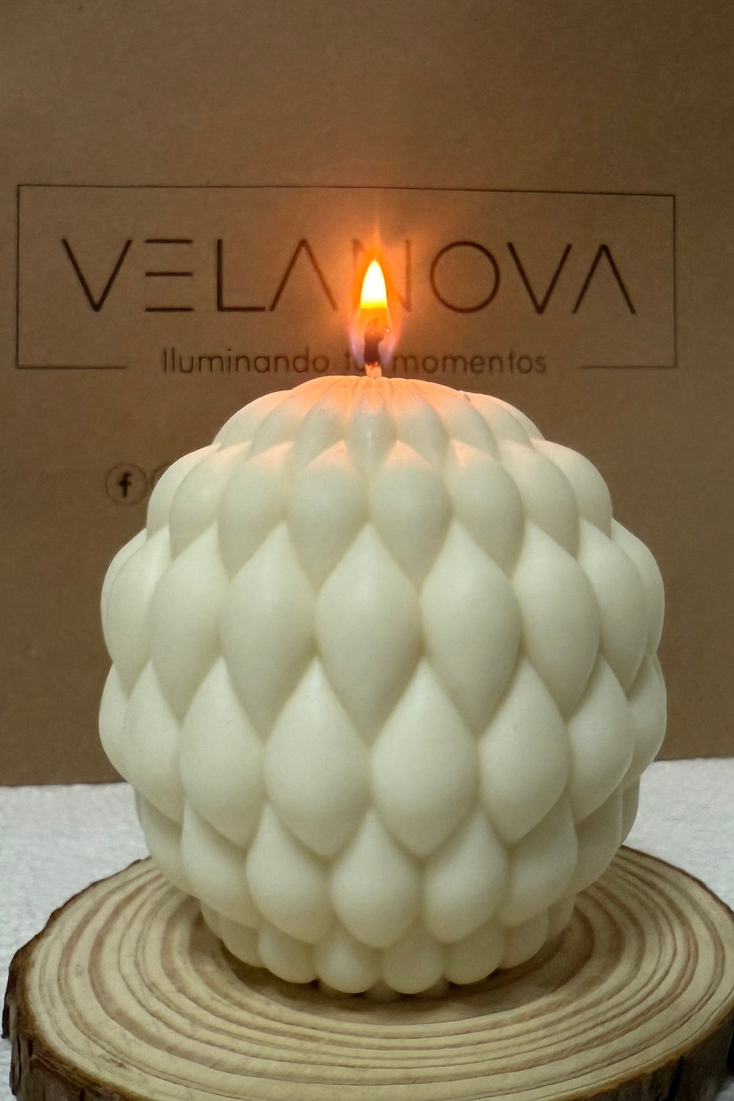Vela Gotas de Lluvia x9cm - 340gr