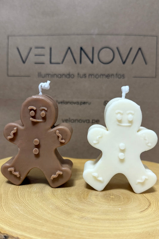 Vela Hombre de Jengibre x7cm - 55gr