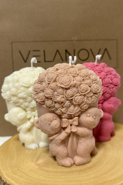 Vela Bouquet de Amor x10cm - 130gr