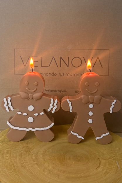 Vela Muñec@ de Jengibre x10cm - 80gr