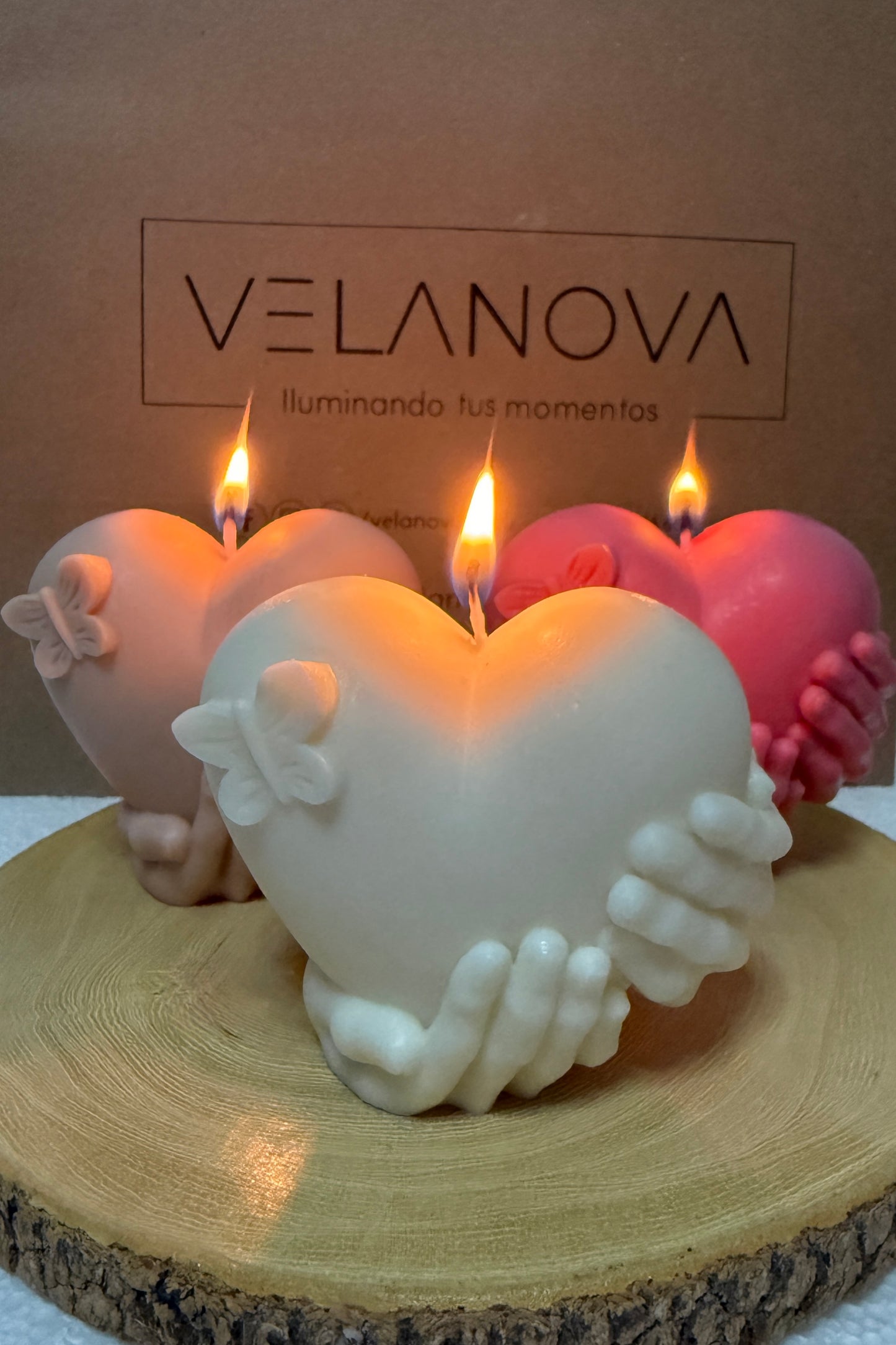 Vela Amor que Ilumina x7cm - 145gr