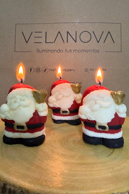 Vela Papá Noel x5cm - 50gr