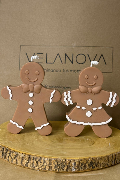 Vela Muñec@ de Jengibre x10cm - 80gr