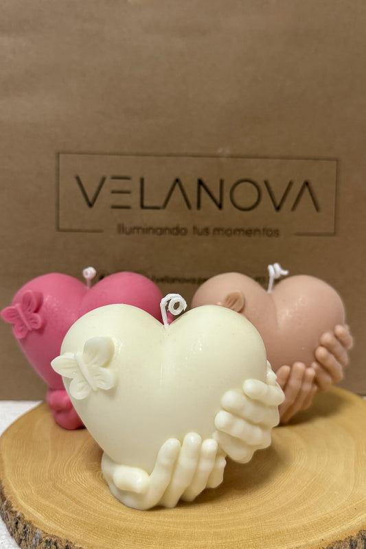 Vela Amor que Ilumina x7cm - 145gr