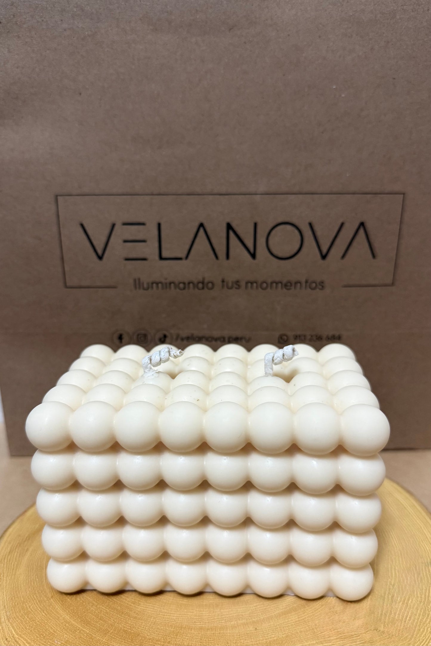 Vela Nube de Luz x7.5cm - 600gr