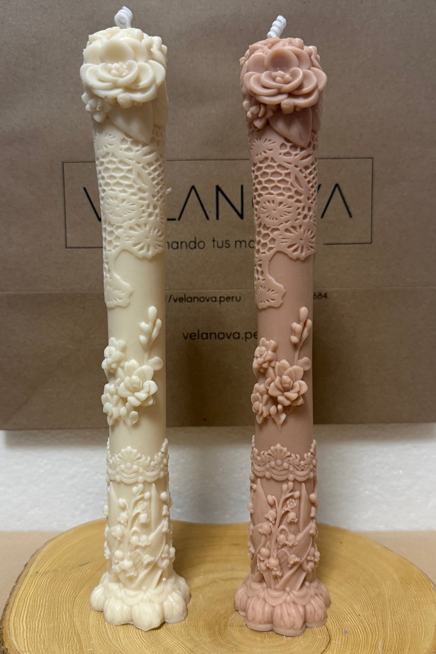 Vela Rosas del Palacio x23.5 - 140gr